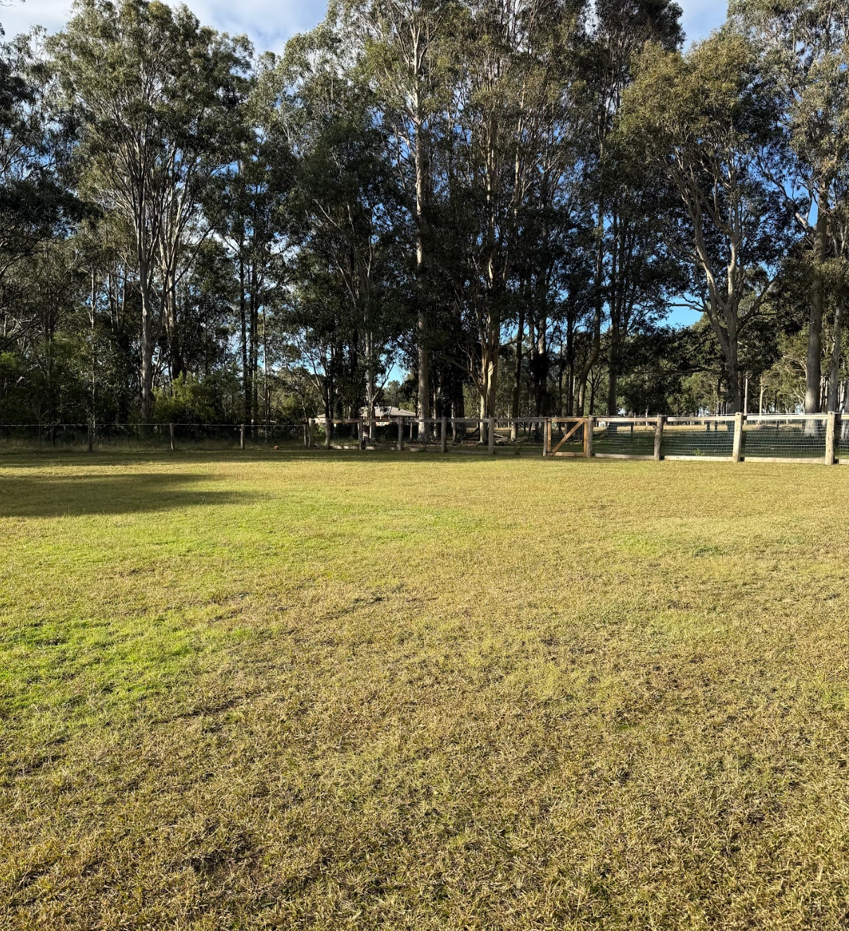 Wide farm landscape at Urban Tail Sitters in Quorrobolong