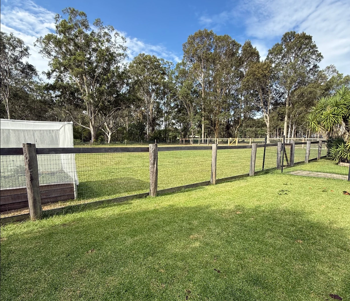Rolling paddocks at the Quorrobolong farm